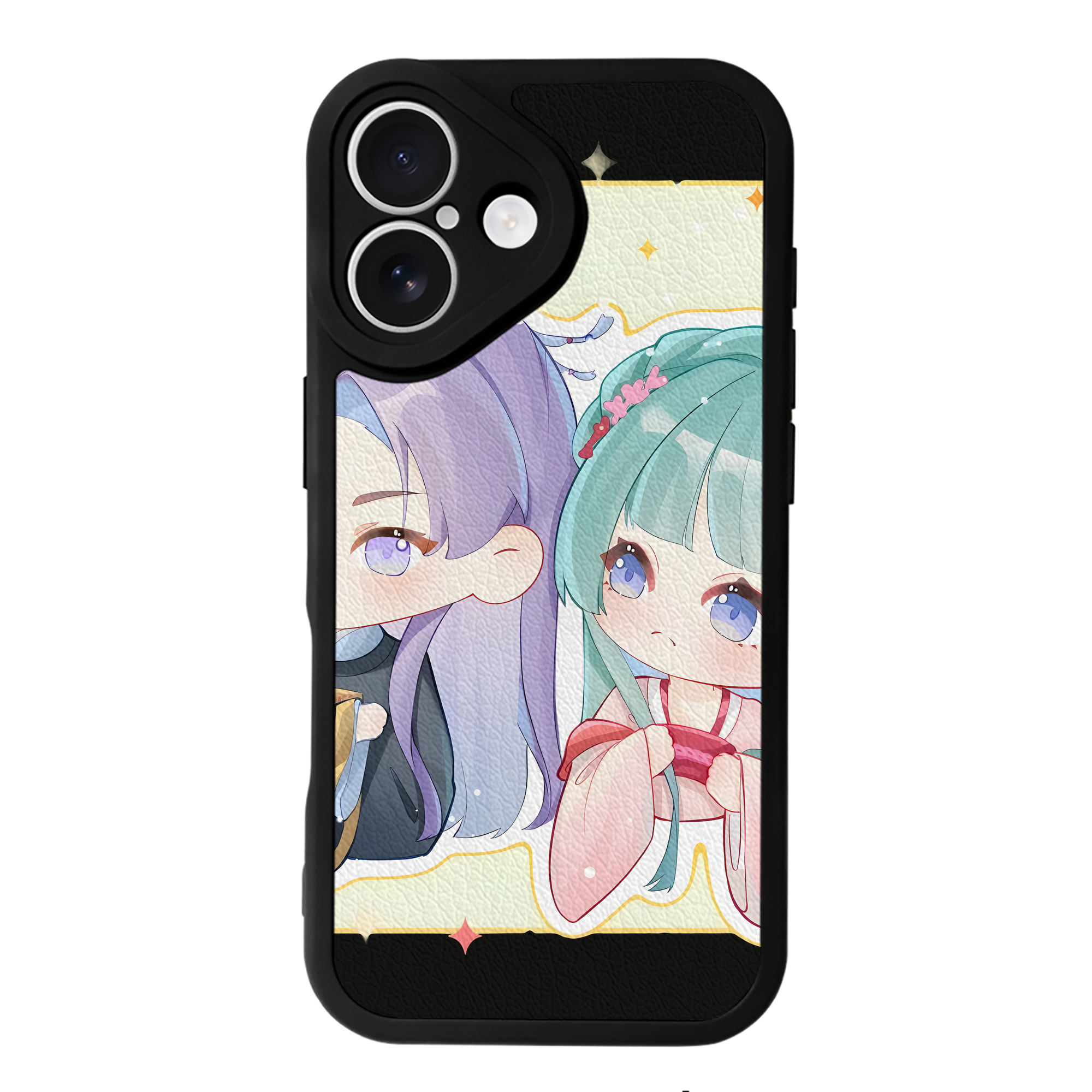 （画像用） 薬屋のひとりごと The Apothecary Diaries 【iPhone 16シリーズ対応】シリコンスマホケース（レザー調） 材質：シリコン